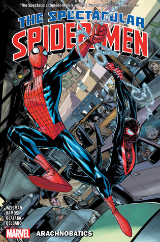 Cover of THE SPECTACULAR SPIDER-MEN VOL. 1: ARACHNOBATICS