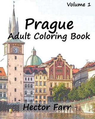 Book cover for Prague: Adult Coloring Book, Volume 1