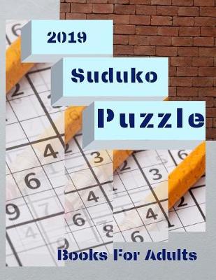 Book cover for 2019 Suduko Puzzle Books For Adults