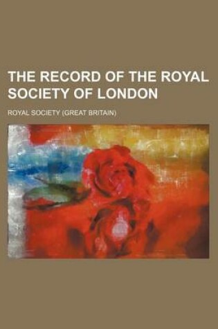 Cover of The Record of the Royal Society of London