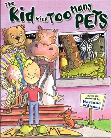 Book cover for The Kid with Too Many Pets