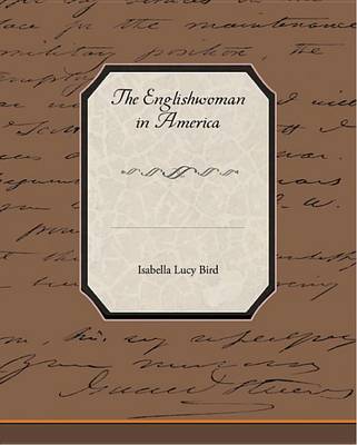 Book cover for The Englishwoman in America (eBook)