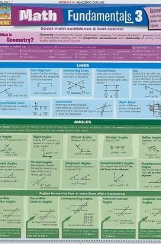 Cover of Math Fundamentals 3