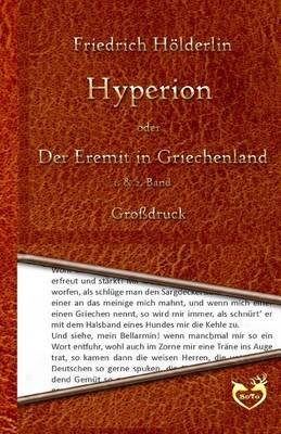 Book cover for Hyperion Oder Der Eremit in Griechenland - Gro druck