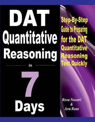 Book cover for DAT Quantitative Reasoning in 7 Days