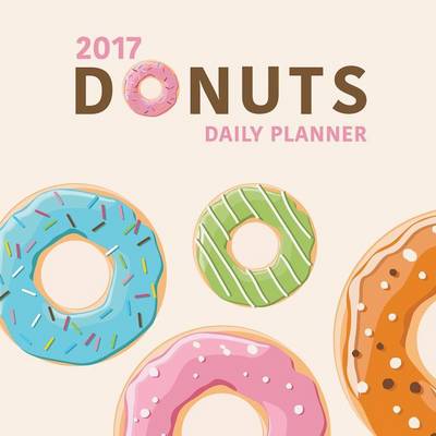 Book cover for 2017 Donuts Daily Planner