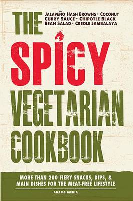 Book cover for The Spicy Vegetarian Cookbook