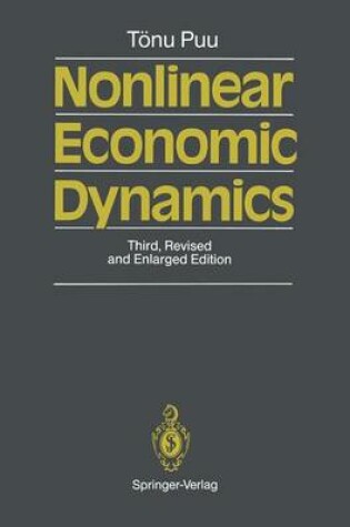 Cover of Nonlinear Economic Dynamics