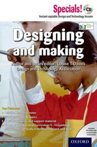 Cover of Secondary Specials! +CD: D&T - Designing and Making