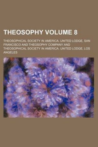 Cover of Theosophy Volume 8