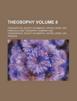 Book cover for Theosophy Volume 8