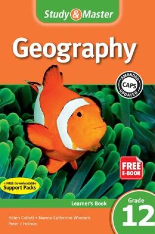 Cover of Study & Master Geography Learner's Book Grade 12 English