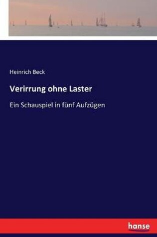 Cover of Verirrung ohne Laster