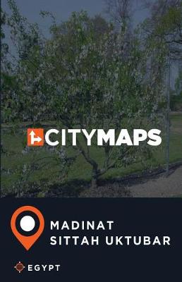 Book cover for City Maps Madinat Sittah Uktubar Egypt