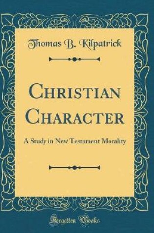 Cover of Christian Character
