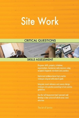 Book cover for Site Work Critical Questions Skills Assessment