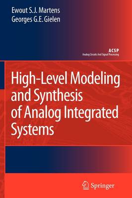 Cover of High-Level Modeling and Synthesis of Analog Integrated Systems