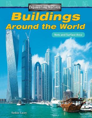 Book cover for Engineering Marvels: Buildings Around the World: Nets and Surface Area