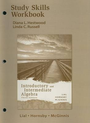 Book cover for Study Skills Workbook for Introductory and Intermediate Algebra