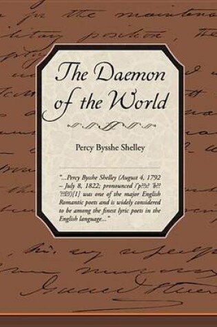 Cover of The Daemon of the World