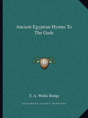 Book cover for Ancient Egyptian Hymns to the Gods