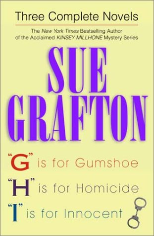 Book cover for Sue Grafton 3 Complete Novels G H & I