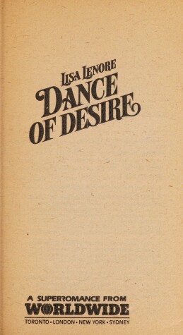 Book cover for Dance Of Desire