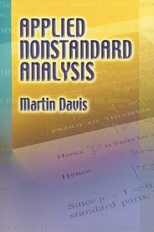 Cover of Applied Nonstandard Analysis