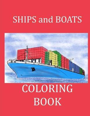 Cover of Ships and Boats Coloring Book