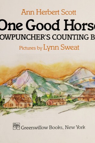 Cover of One Good Horse