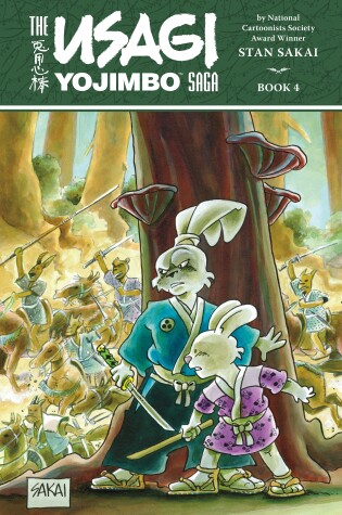 Cover of Usagi Yojimbo Saga Volume 4