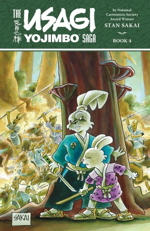Book cover for Usagi Yojimbo Saga Volume 4