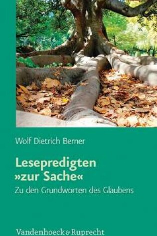 Cover of Lesepredigten Zur Sache