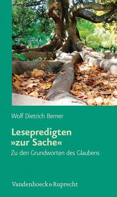 Book cover for Lesepredigten Zur Sache