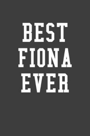 Cover of Best Fiona Ever