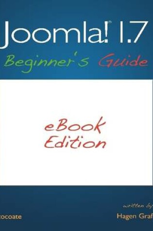 Cover of Joomla! 1.7 - Beginner's Guide