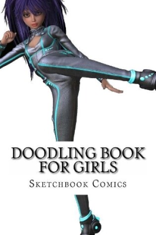 Cover of Doodling Book For Girls