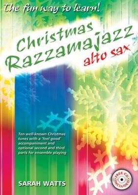 Book cover for Christmas Razzamajazz Alto Sax