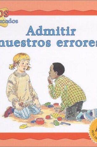 Cover of Admitir Nuestros Errores