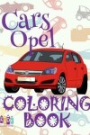 Book cover for Cars opel coloring book