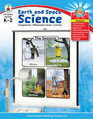 Book cover for Earth and Space Science, Grades K - 2