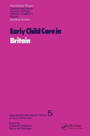 Cover of Early Child Care In Britain