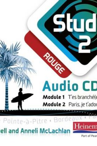 Cover of Studio 2 rouge Audio CDs (pack of 3) (11-14 French)