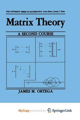 Book cover for Matrix Theory