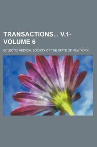 Cover of Transactions V.1- Volume 6