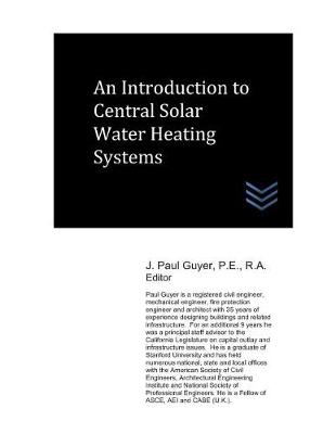 Book cover for An Introduction to Central Solar Water Heating Systems