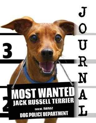 Book cover for Most Wanted Jack Russell Journal