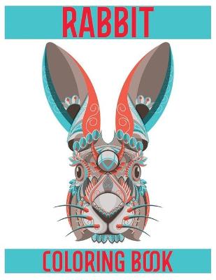 Book cover for Rabbit Coloring Book