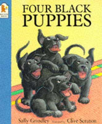 Book cover for Four Black Puppies