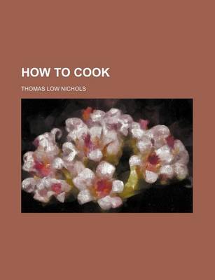 Book cover for How to Cook